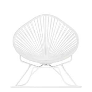Cheap Innit Acapulco Rocking Chair, White Cord/ White Base