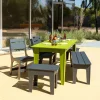 Hot Loll Outdoor Furniture Alfresco Bench 58