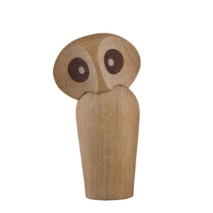 Best Sale ArchitectMade Wood Owl, Large, Natural