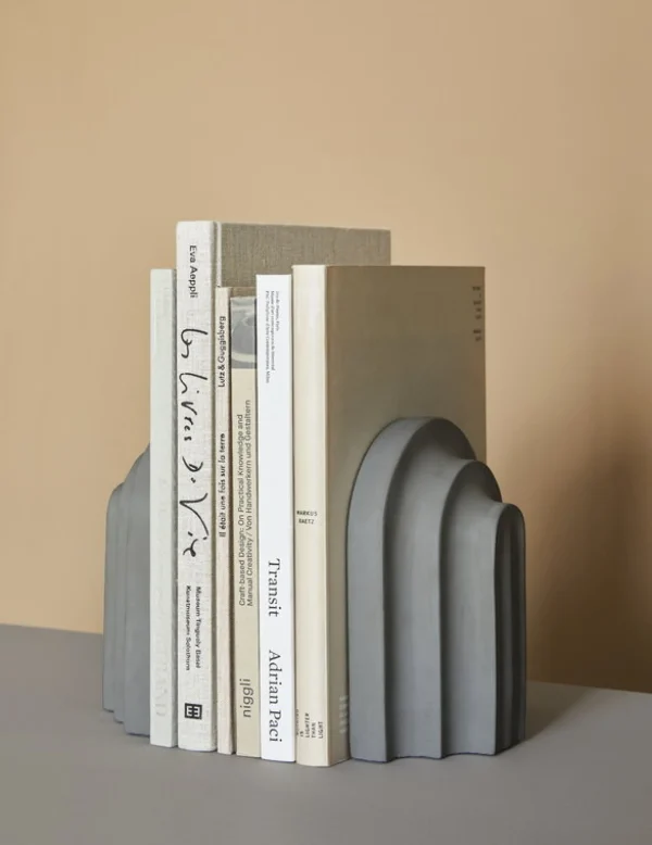 Cheap woud Archiv Bookend, Grey