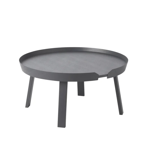 New Muuto Around Coffee Table, Large, Anthracite