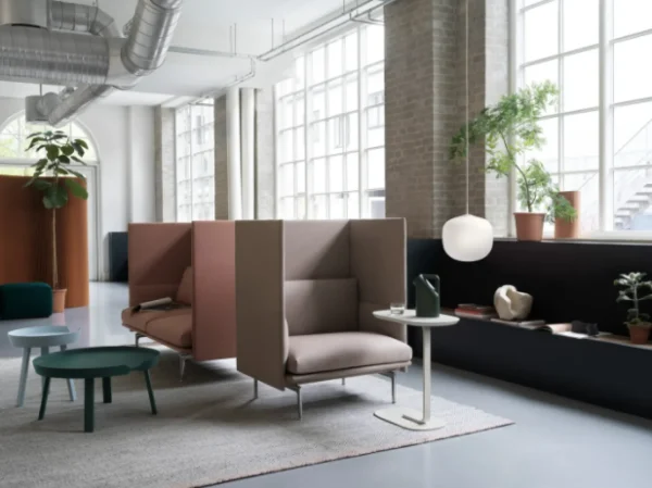 Fashion Muuto Around Coffee Table, Large, Dark Green