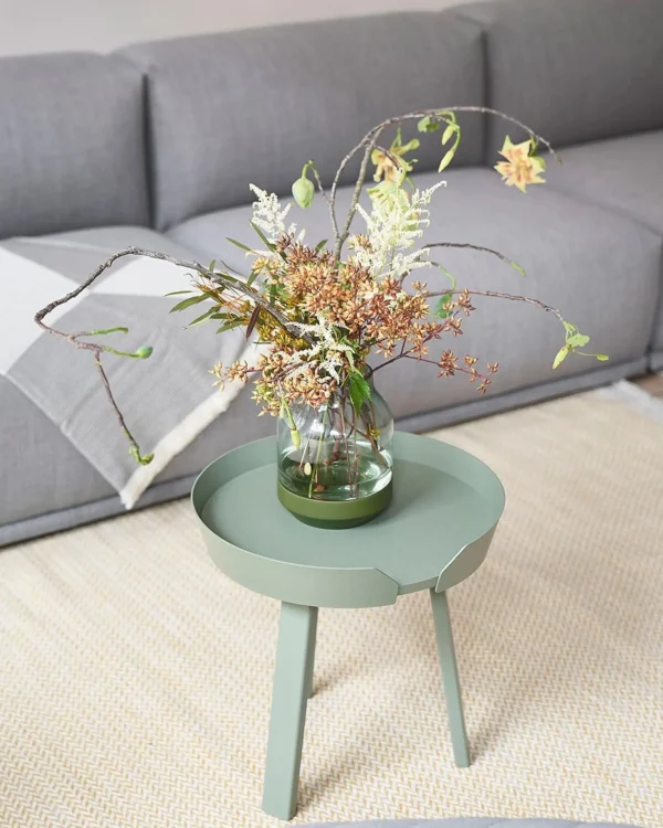 Cheap Muuto Around Coffee Table, Small, Dusty Green