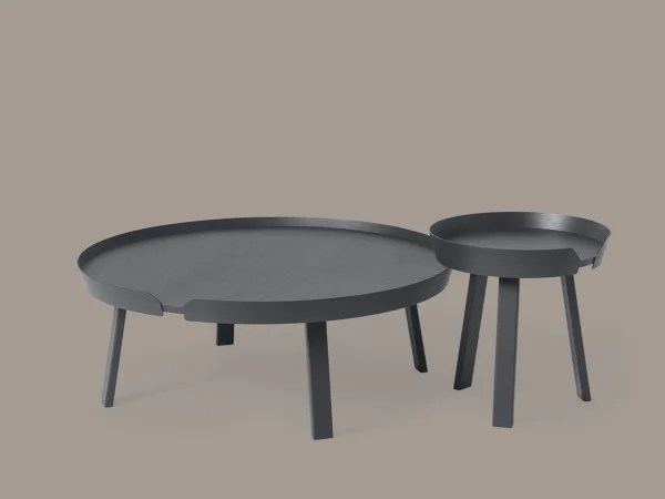 Hot Muuto Around Coffee Table, XL, Anthracite