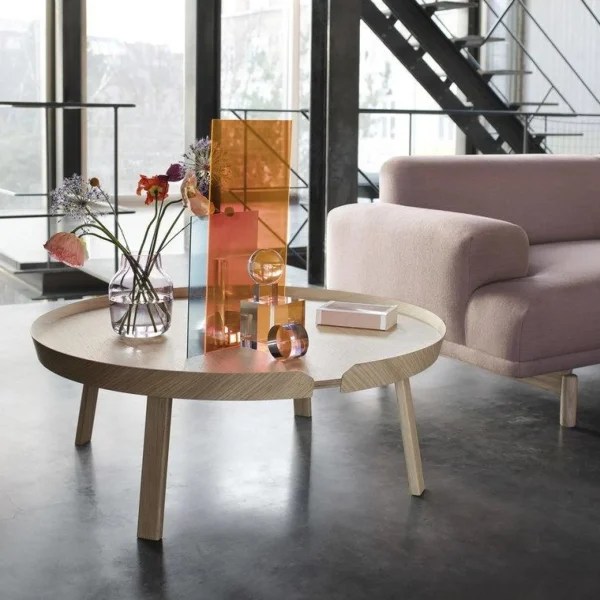 New Muuto Around Coffee Table, XL, Oak