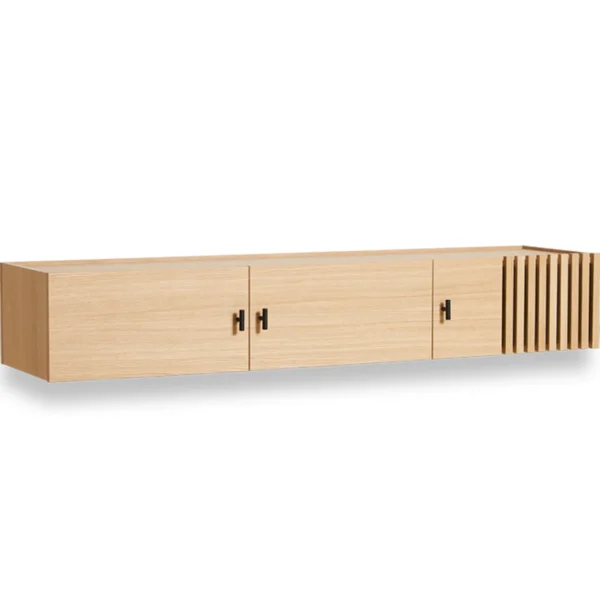Hot woud Array Wall-Mounted Sideboard (150 cm), Oak
