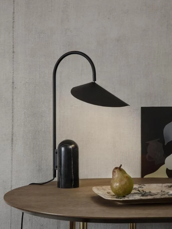 New Ferm Living Arum Table Lamp, Black