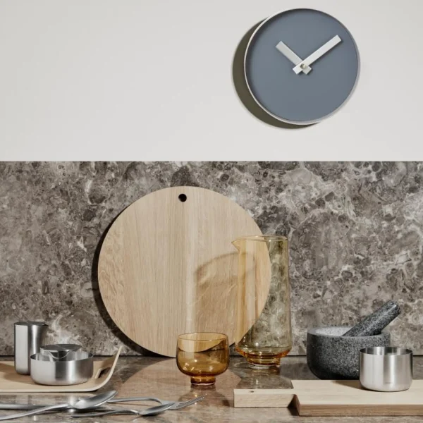 Online Blomus RIM Wallclock 16in Grey