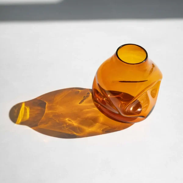 Best Goodbeast Boulder Vase Amber