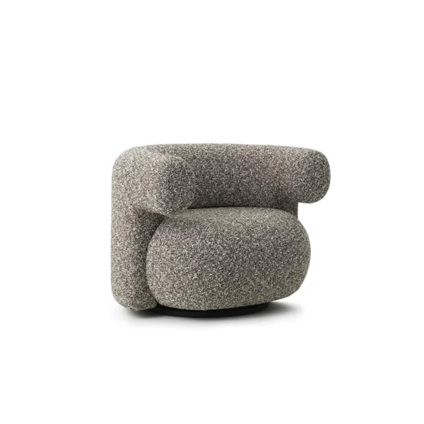 New Normann-Copenhagen Burra Lounge Chair w. return,Zero Fabric