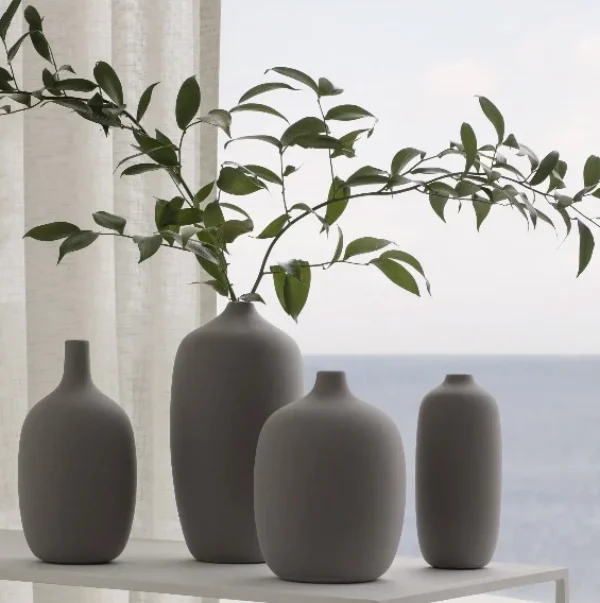 New Blomus Ceola Vase, Satellite, 4 x 8