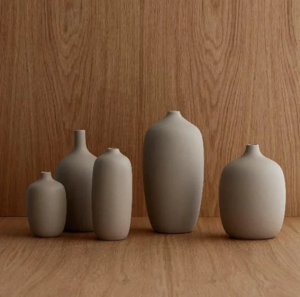 New Blomus Ceola Vase, Satellite, 4 x 8
