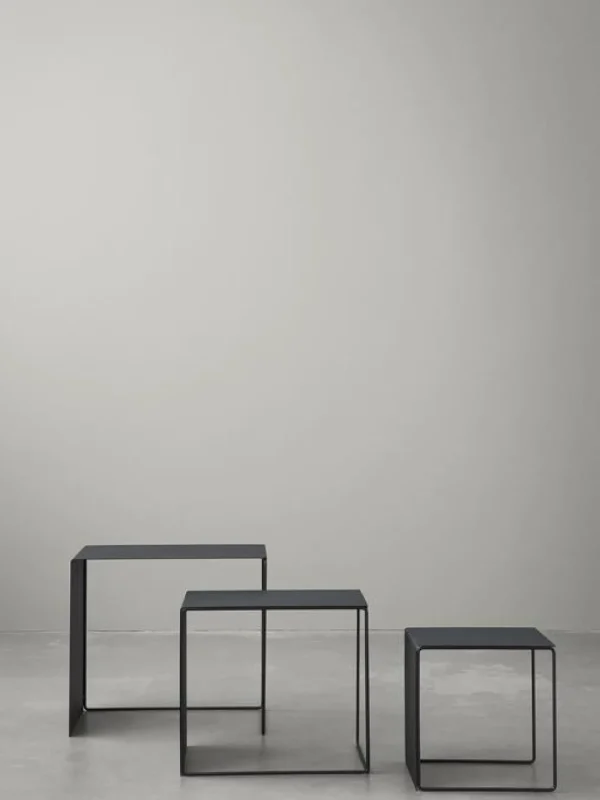 Hot Ferm Living Cluster Tables, Black - Set of 3