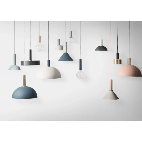 Cheap Ferm Living Collect LIghting, Socket Pendant Low - Black