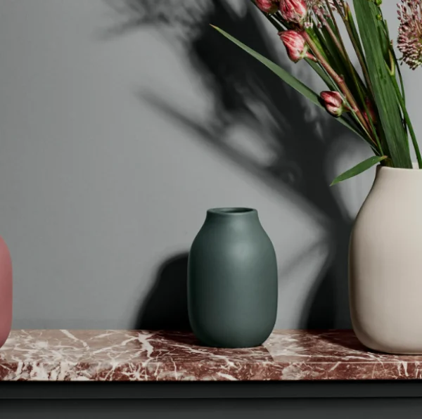 Discount Blomus Colora Vase, Mourning Dove, 4 x 6