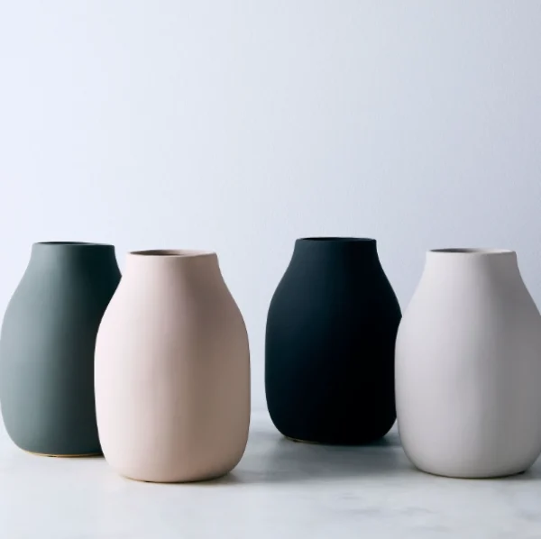 Discount Blomus Colora Vase, Mourning Dove, 4 x 6