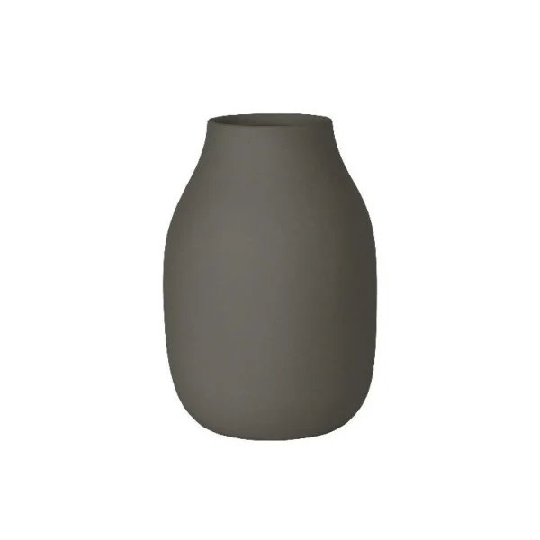 Hot Blomus Colora Vase, Steel Grey, 8 x 6