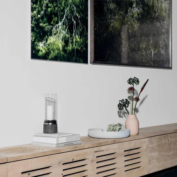 Hot Blomus Colora Vase, Steel Grey, 8 x 6