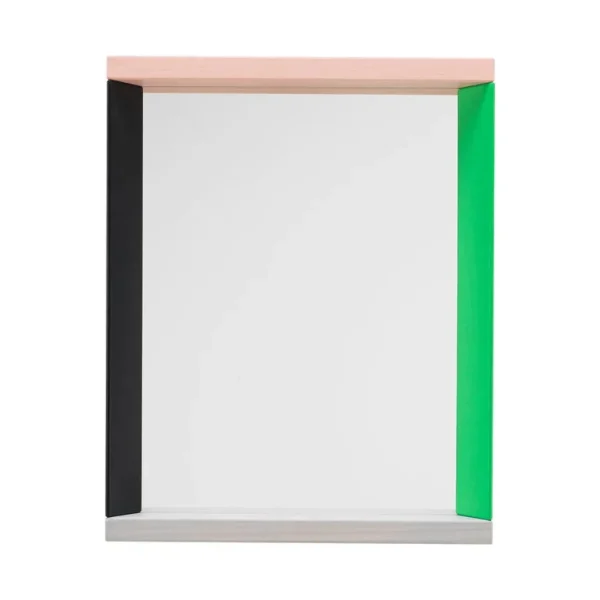 Discount Vitra Colour Frame Mirror Small, Green/Pink