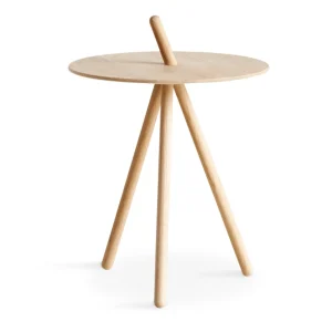 Store woud Come Here Side Table, White pigmented ash