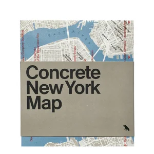 Cheap BOOKS Concrete New York Map