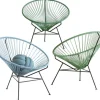 Best Innit Condesa Chair, Black Cord/Copper Frame