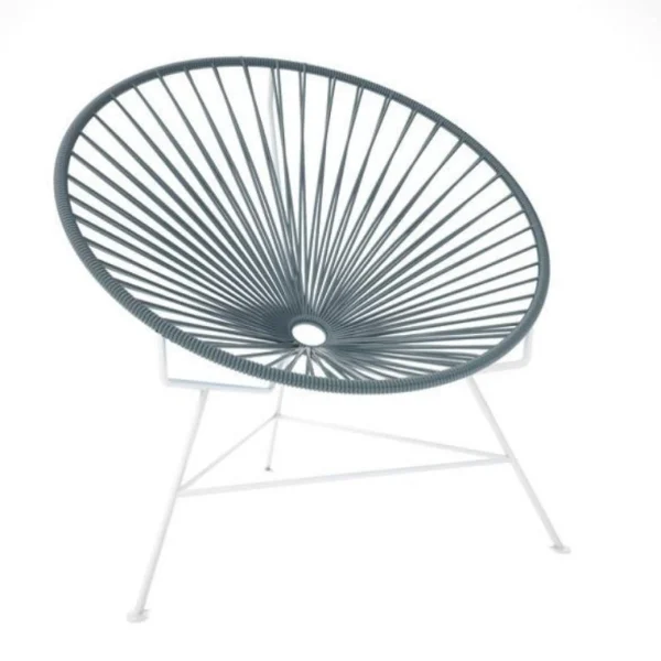 Clearance Innit Condesa Chair, Grey Cord/White Base