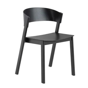 Store Muuto Cover Side Chair, Black