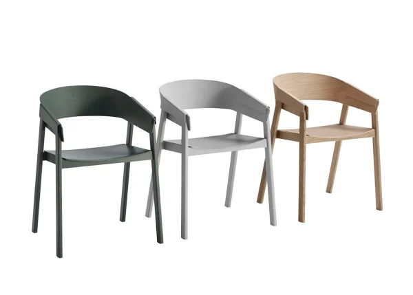 Store Muuto Cover Side Chair, Black