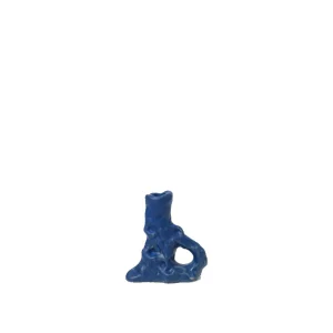 New Ferm Living Dito Candleholder, Single, Blue