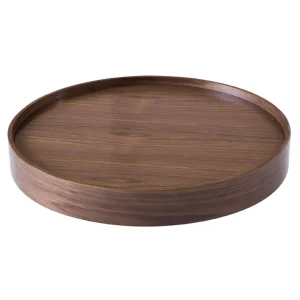 Online Softline Drum Tray, Large Walnut