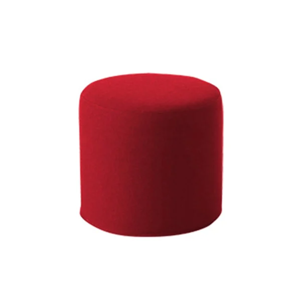 Flash Sale Softline DRUMS, pouf high 45 x 40 cm, red felt 588