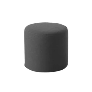 Best Softline DRUMS, pouf high 45x40 cm, medium grey 623 felt