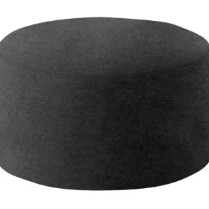 Sale Softline DRUMS, pouf large 60 x 30 cm, anthracite felt 610