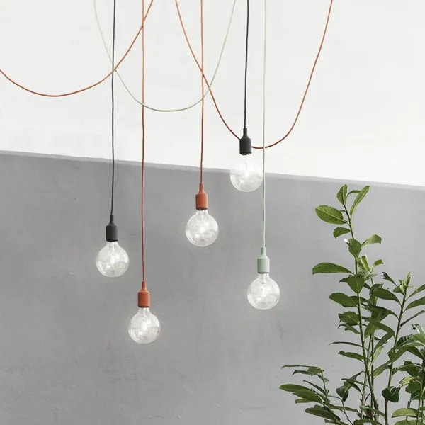 Outlet Muuto E27 Light, Mustard, LED
