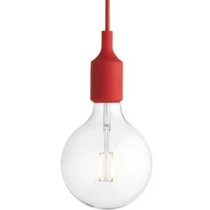 Shop Muuto E27 Light, Red, Halogen