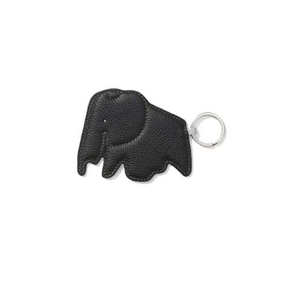 Best Vitra Eames Elephant Keyring, Nero