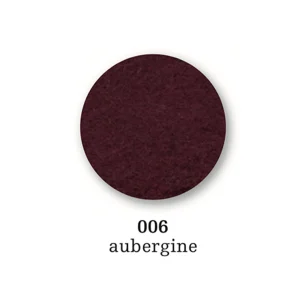 Best parkhaus Felt coaster round, 10cm, aubergine