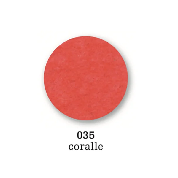 New parkhaus Felt coaster round, 10cm, coralle