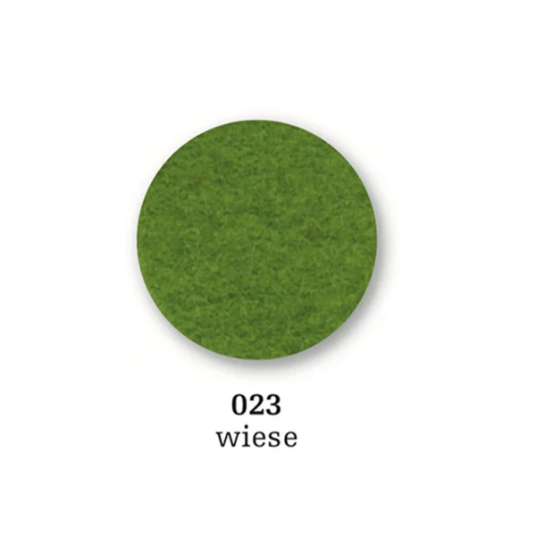 Outlet parkhaus Felt coaster round, 10cm, wiese green