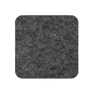 Best Sale parkhaus Felt coaster 11x11cm, anthracite