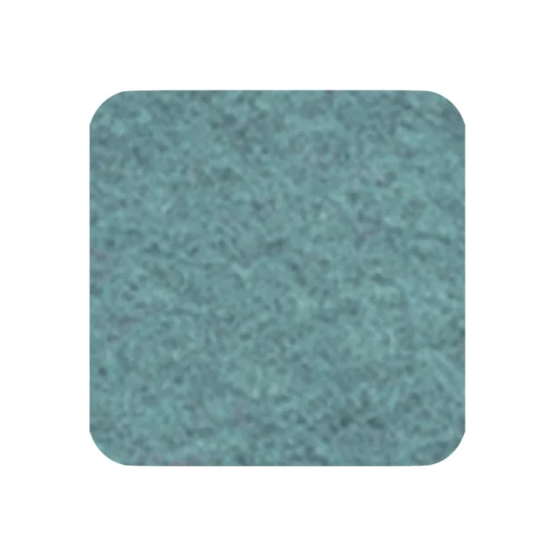 Store parkhaus Felt coaster 11x11cm, aqua blue