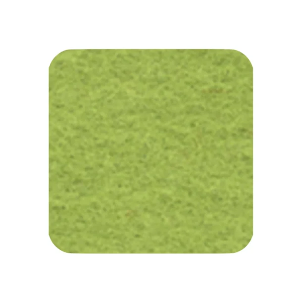 New parkhaus Felt coaster 11x11cm, olive green