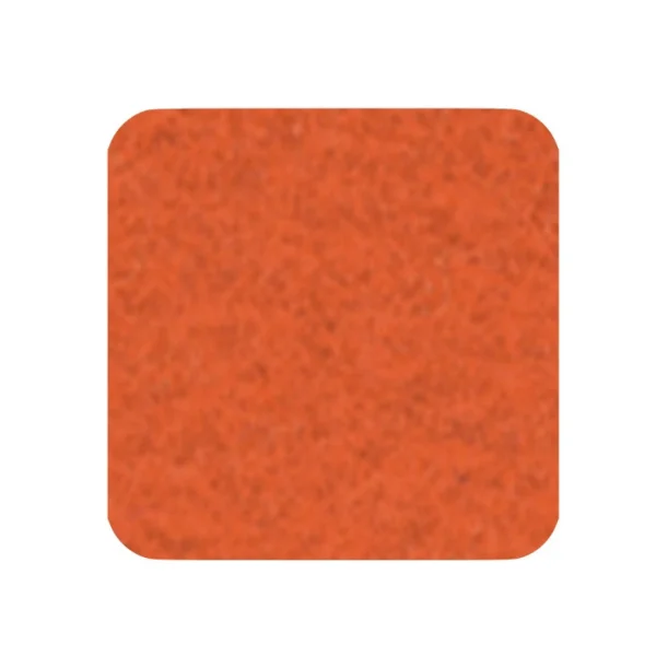 Outlet parkhaus Felt coaster 11x11cm, orange