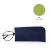 Online parkhaus Felt eye glass case, 18x9cm, olive hell