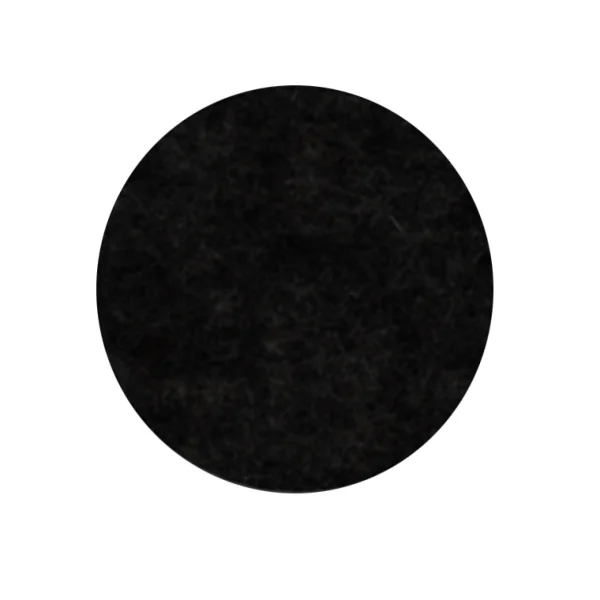 Shop parkhaus Felt placemat round, 27cm, black
