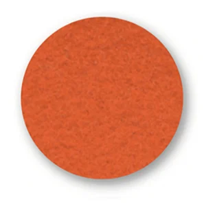 Best parkhaus Felt placemat round, 33cm, orange