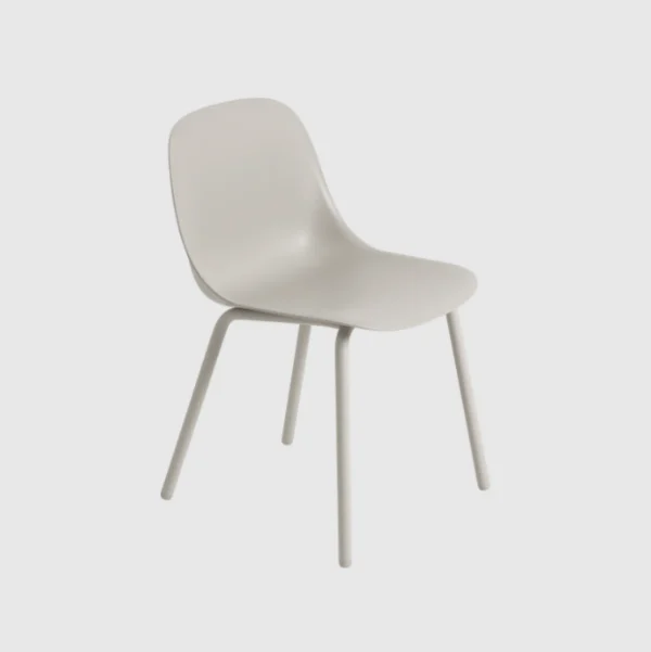 Fashion Muuto FIber Outdoor side chair, grey