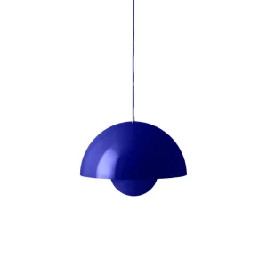 Flash Sale &Tradition Flowerpot Pendant VP7, Cobalt Blue