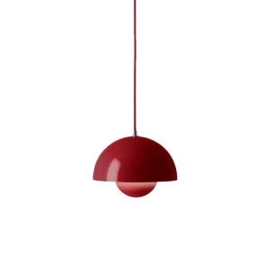 Cheap &Tradition Flowerpot Pendant VP1, Vermillion red